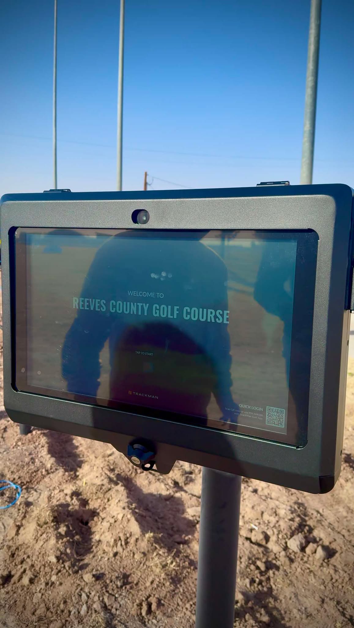 Trackman powered Driving Range OPEN to the public Reeves County Golf